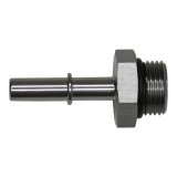 DeatschWerks 8AN ORB Male to 5/16in Male EFI Quick Connect Adapter - Anodized DW Titanium thumbnail 3