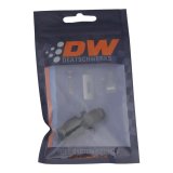 DeatschWerks 6AN Male Flare to 5/16in Hardline Compression Adapter - Anodized Matte Black thumbnail 4
