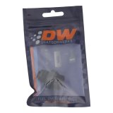 DeatschWerks 10AN ORB Male to 8AN Male Flare Adapter (Incl O-Ring) - Anodized Matte Black thumbnail 5