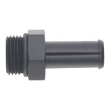 DeatschWerks 8AN ORB Male to 1/2in Male Barb Fitting (Incl O-Ring) - Anodized Matte Black thumbnail 2