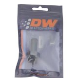 DeatschWerks 8AN ORB Male to 1/2in Male Barb Fitting (Incl O-Ring) - Anodized Matte Black thumbnail 5