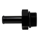DeatschWerks 8AN ORB Male to 3/8in Male Barb Fitting (Incl O-Ring) - Anodized Matte Black thumbnail 1
