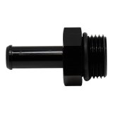 DeatschWerks 8AN ORB Male to 3/8in Male Barb Fitting (Incl O-Ring) - Anodized Matte Black thumbnail 3