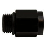 DeatschWerks 6AN ORB Male to M12 X 1.5 Metric Female (Incl O-Ring) - Anodized Matte Black thumbnail 1