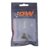DeatschWerks 6AN ORB Male to M12 X 1.5 Metric Female (Incl O-Ring) - Anodized Matte Black thumbnail 4