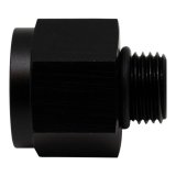 DeatschWerks 6AN ORB Male to M18 X 1.5 Metric Female (Incl O-Ring) - Anodized Matte Black thumbnail 1