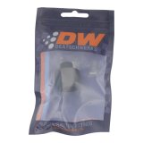 DeatschWerks 6AN ORB Male to M18 X 1.5 Metric Female (Incl O-Ring) - Anodized Matte Black thumbnail 4