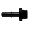 DeatschWerks 8AN ORB Male to 3/8in Male EFI Quick Connect Adapter - Anodized Matte Black thumbnail 7
