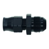 DeatschWerks 8AN Male Flare to 3/8in Hardline Compression Adapter - Anodized Matte Black thumbnail 3