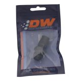 DeatschWerks 8AN Male Flare to 3/8in Hardline Compression Adapter - Anodized Matte Black thumbnail 4