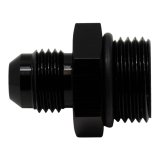 DeatschWerks 8AN ORB Male to 6AN Male Flare Adapter (Incl O-Ring) - Anodized Matte Black thumbnail 3