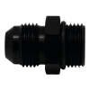 DeatschWerks 8AN ORB Male to 8AN Male Flare Adapter (Incl O-Ring) - Anodized Matte Black thumbnail 4