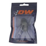 DeatschWerks 10AN Male Flare to 8AN Male Flare Reducer Straight - Anodized Matte Black thumbnail 4