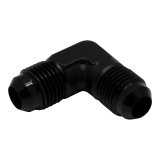 DeatschWerks 6AN Male Flare to 6AN Male Flare 90-Degree Fitting - Anodized Matte Black thumbnail 3