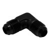 DeatschWerks 6AN Male Flare to 6AN Male Flare 90-Degree Fitting - Anodized Matte Black thumbnail 7