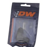 DeatschWerks 8AN Male Flare to 8AN Male Flare 90-Degree Fitting - Anodized Matte Black thumbnail 4
