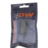 DeatschWerks 8AN Flare Female Swivel to 8AN Flare Female Swivel - Anodized Matte Black thumbnail 5
