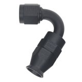 DeatschWerks 6 AN Female Flare Swivel 120-Degree Hose End PTFE - Anodized Matte Black thumbnail 2