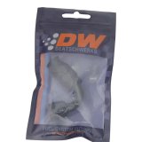 DeatschWerks 6 AN Female Flare Swivel 120-Degree Hose End PTFE - Anodized Matte Black thumbnail 5
