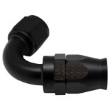 DeatschWerks 10AN Female Flare Swivel 120-Degree Hose End PTFE - Anodized Matte Black thumbnail 3