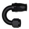 DeatschWerks 10AN Female Flare Swivel 180-Degree Hose End PTFE - Anodized Matte Black thumbnail 7