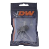DeatschWerks 8AN Male Flare to 6AN Male Flare Reducer Straight - Anodized Matte Black thumbnail 5