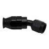 DeatschWerks 6 AN Female Flare Swivel 30-Degree Hose End PTFE - Anodized Matte Black thumbnail 7