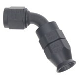 DeatschWerks 6 AN Female Flare Swivel 60-Degree Hose End PTFE - Anodized Matte Black thumbnail 2