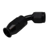 DeatschWerks 6 AN Female Flare Swivel 60-Degree Hose End PTFE - Anodized Matte Black thumbnail 3