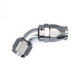 DeatschWerks 10AN Female Flare Swivel 60-Degree Hose End PTFE - Anodized Matte Black thumbnail 6