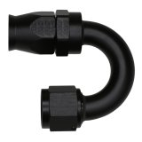 DeatschWerks 10AN Female Flare Swivel 180-Degree Hose End CPE - Anodized Matte Black thumbnail 3