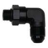 DeatschWerks 6AN ORB Male Swivel to 8AN Male Flare 90-Degree - Anodized Matte Black thumbnail 3