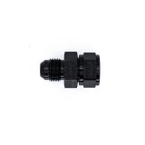 DeatschWerks 6AN Male Flare to Fuel Pump Outlet Barb Adapter - Anodized Matte Black thumbnail 6