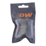 DeatschWerks 8AN Male Flare to Fuel Pump Outlet Barb Adapter - Anodized Matte Black thumbnail 3