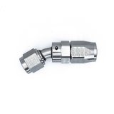 DeatschWerks 6 AN Female Flare Swivel 30-Degree Hose End CPE - Anodized Matte Black thumbnail 6