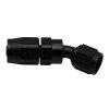 DeatschWerks 6 AN Female Flare Swivel 30-Degree Hose End CPE - Anodized Matte Black thumbnail 7