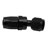 DeatschWerks 8 AN Female Flare Swivel 30-Degree Hose End CPE - Anodized Matte Black thumbnail 3