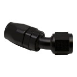 DeatschWerks 10AN Female Flare Swivel 30-Degreehose End CPE - Anodized Matte Black thumbnail 1