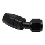 DeatschWerks 10AN Female Flare Swivel 30-Degreehose End CPE - Anodized Matte Black thumbnail 2