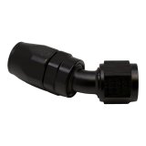 DeatschWerks 10AN Female Flare Swivel 30-Degreehose End CPE - Anodized Matte Black thumbnail 3