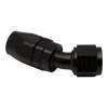 DeatschWerks 10AN Female Flare Swivel 30-Degreehose End CPE - Anodized Matte Black thumbnail 5