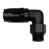 DeatschWerks 10AN ORB Female Swivel 90-Degree Hose End CPE - Anodized Matte Black thumbnail 1