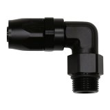 DeatschWerks 10AN ORB Female Swivel 90-Degree Hose End CPE - Anodized Matte Black thumbnail 3