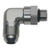 DeatschWerks 6AN ORB Male Swivel to 8AN Male Flare 90-Degree - Anodized Titanium thumbnail 3