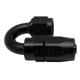 DeatschWerks 6AN Female Swivel 180-Degree Hose End CPE - Anodized Matte Black thumbnail 1