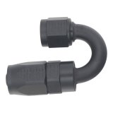 DeatschWerks 6AN Female Swivel 180-Degree Hose End CPE - Anodized Matte Black thumbnail 2