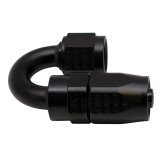 DeatschWerks 6AN Female Swivel 180-Degree Hose End CPE - Anodized Matte Black thumbnail 3