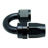 DeatschWerks 8AN Female Swivel 180-Degree Hose End CPE - Anodized Matte Black thumbnail 3