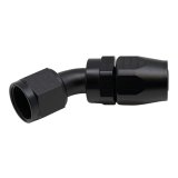 DeatschWerks 10AN Female Swivel 45-Degree Hose End CPE - Anodized Matte Black thumbnail 3