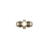 DeatschWerks 6AN Male Flare to 6AN Male Flare Coupler - Anodized Matte Black thumbnail 6